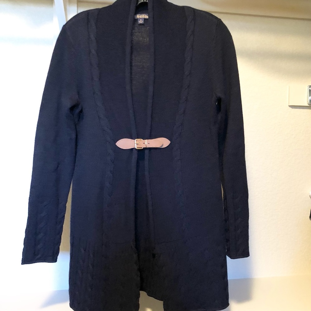 Brooks Brothers Navy Cardigan